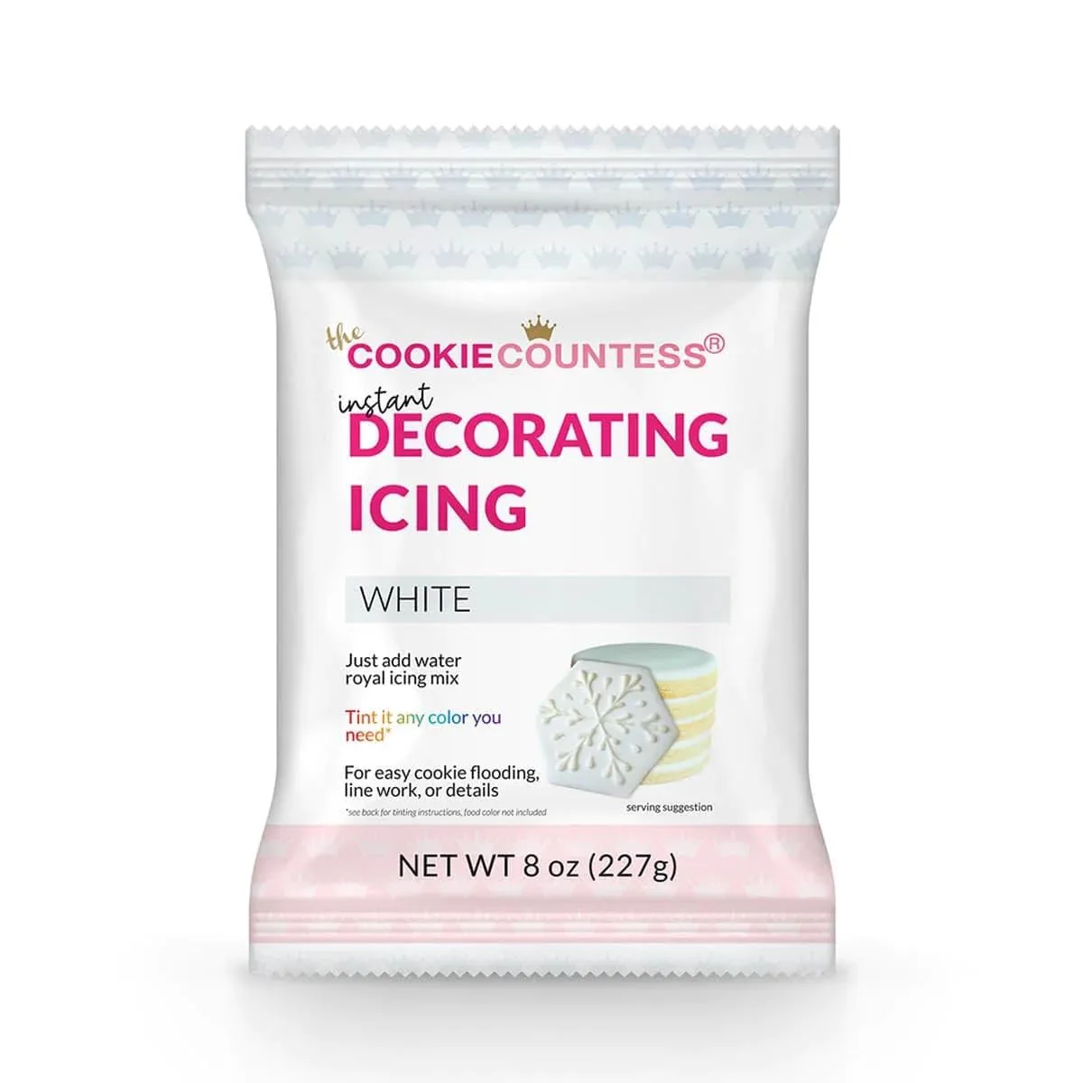 Instant Royal Icing Mix - White Base