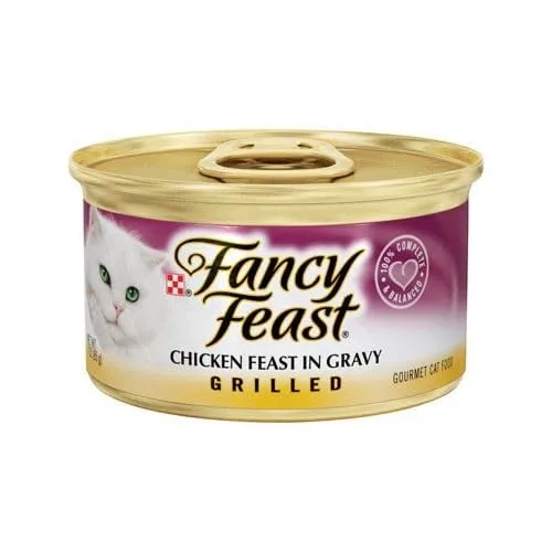 Cat Food, Grilled Chicken, 3-oz. Can