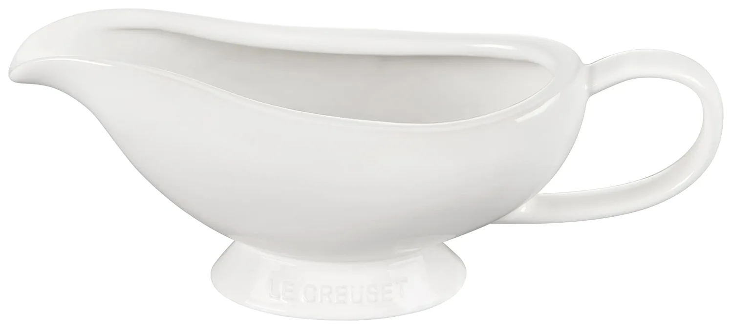 Le Creuset Gravy Boat, 16 oz, White