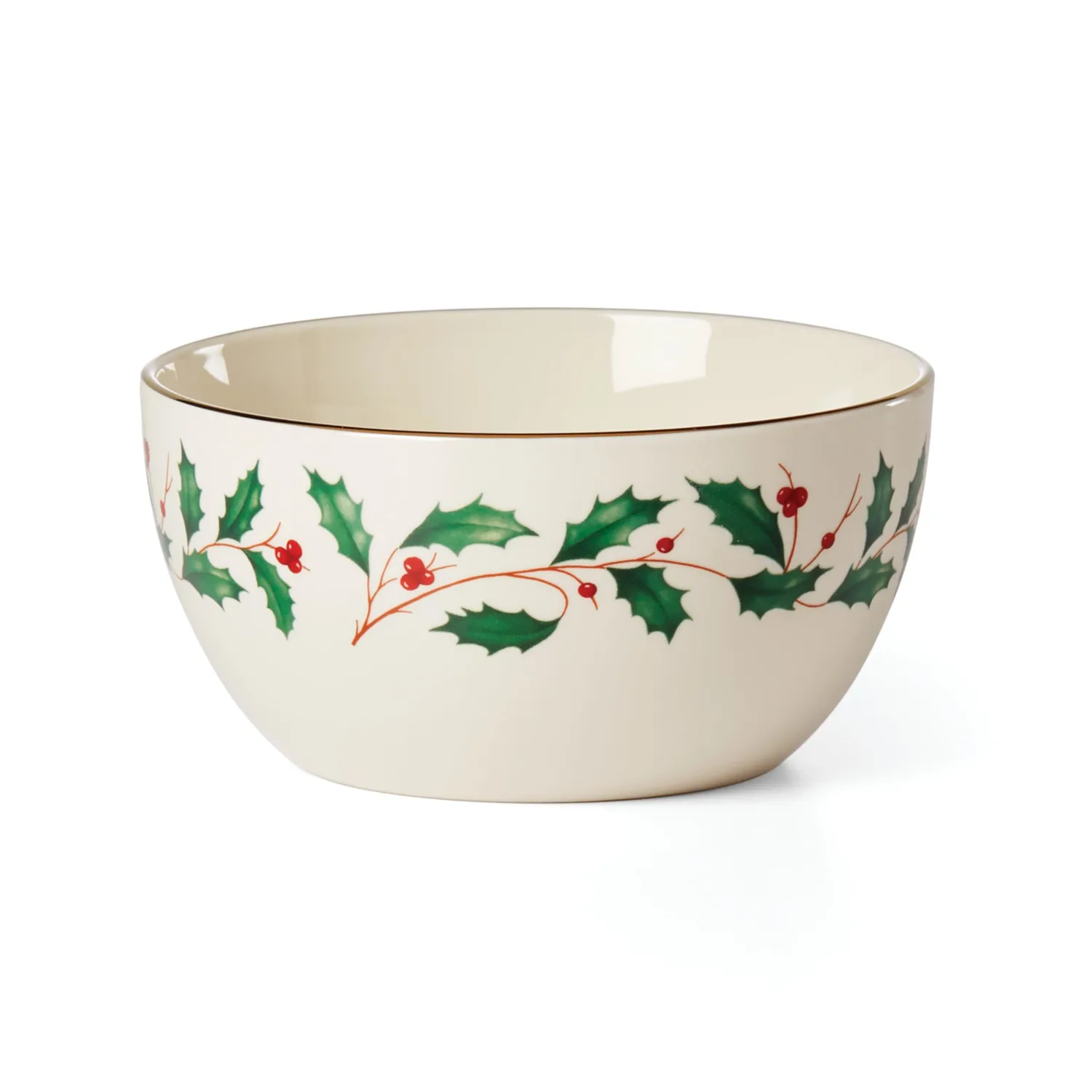 Lenox 893493 Holiday Small Bowl, 14 oz, Christmas Hosting