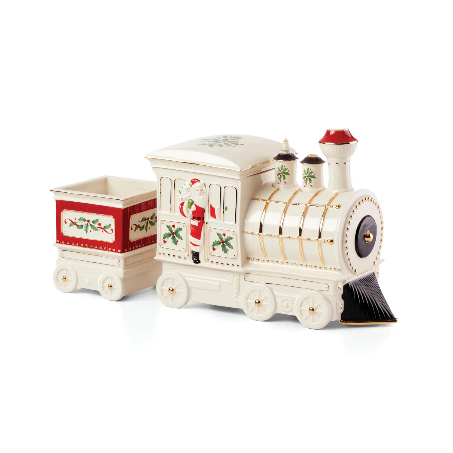 Lenox 894179 Holiday Train 5-Piece Serving Set, Christmas Decor