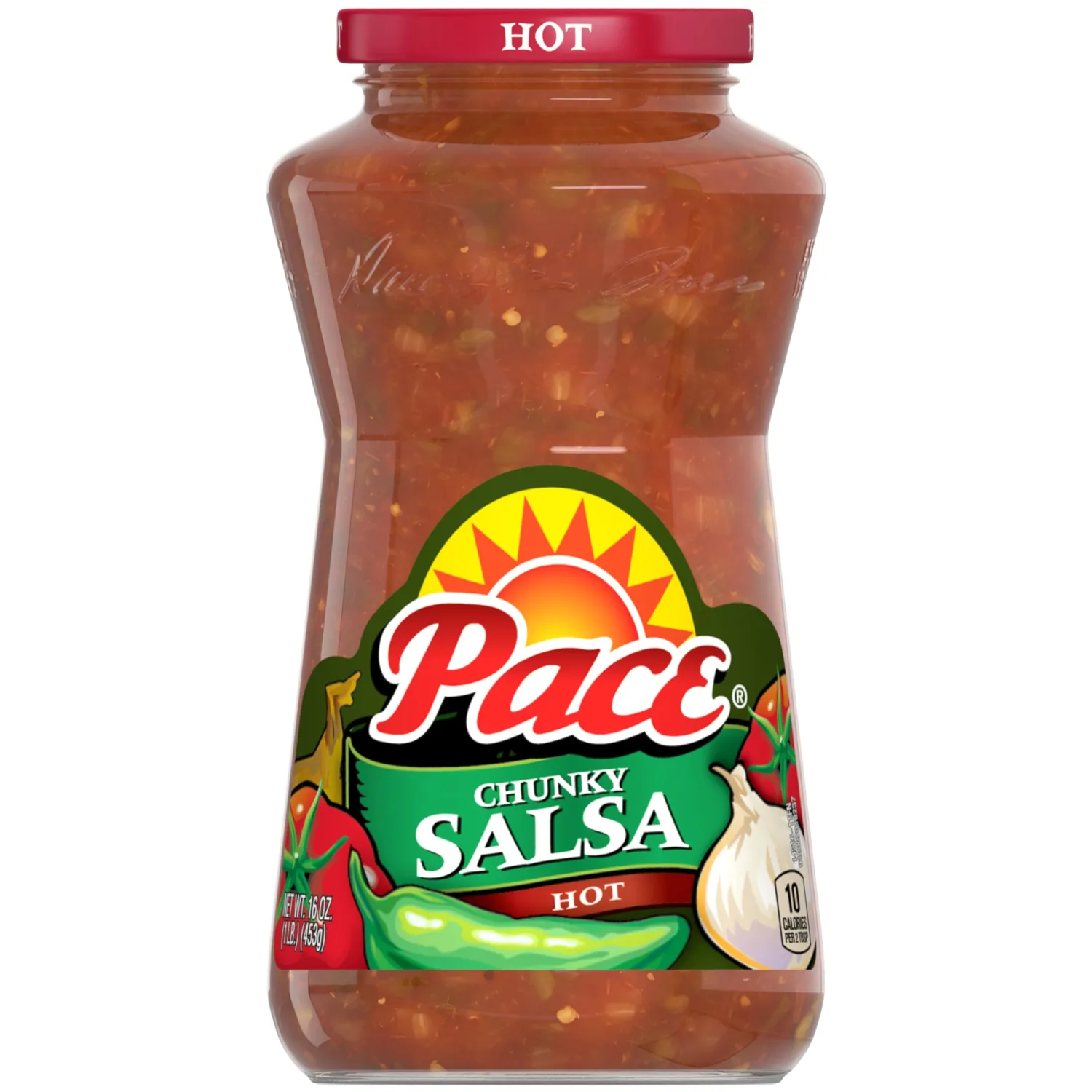 Pace Chunky Hot Salsa, 16 oz