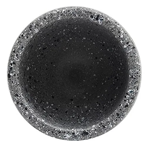 Mortar and Pestle Set, Guacamole Bowl Molcajete Grinder Garlic Spices Herbs Resin Mortar Pestle Set, Great for Guacamole Spice, Cooking Tools Supplies, Small 4.3 Inch Holds 1.5 Cups