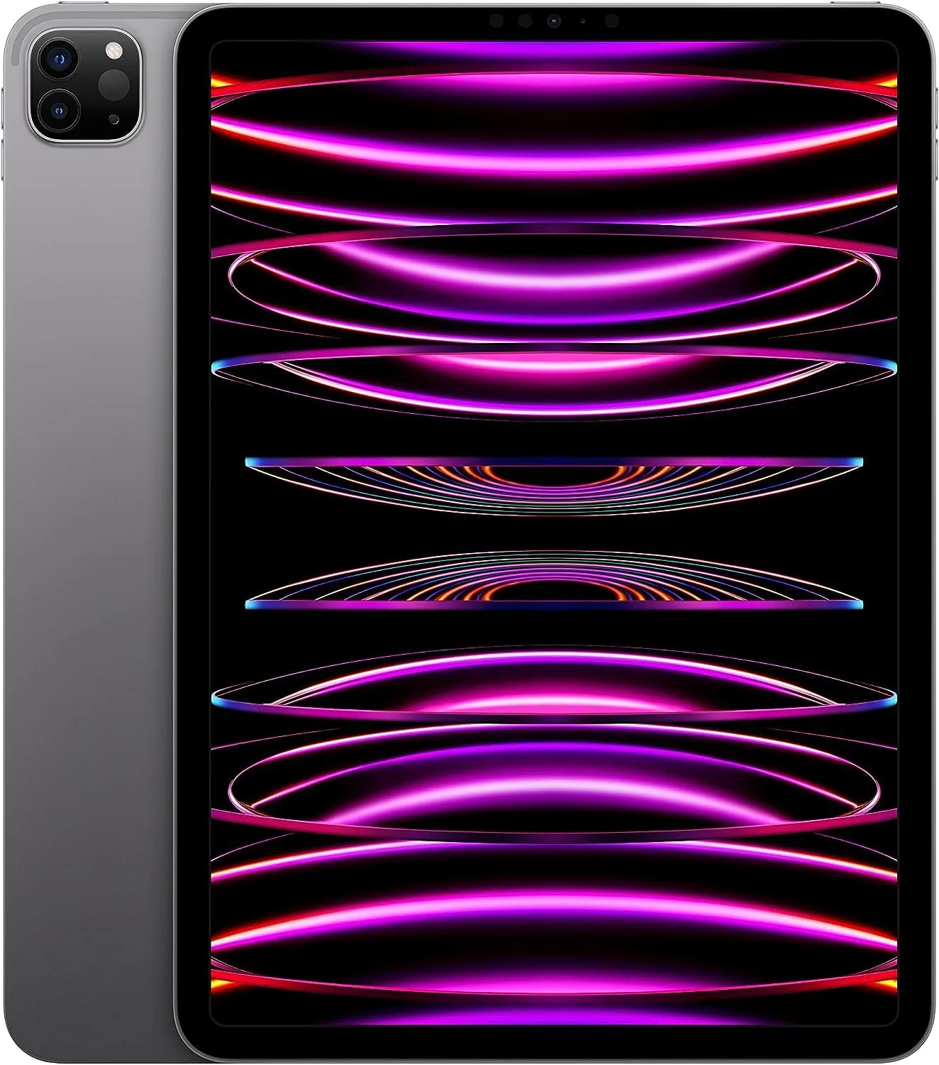 2022 Apple iPad Pro (11-inch, Wi-Fi, 128GB) - Space Gray (Renewed)