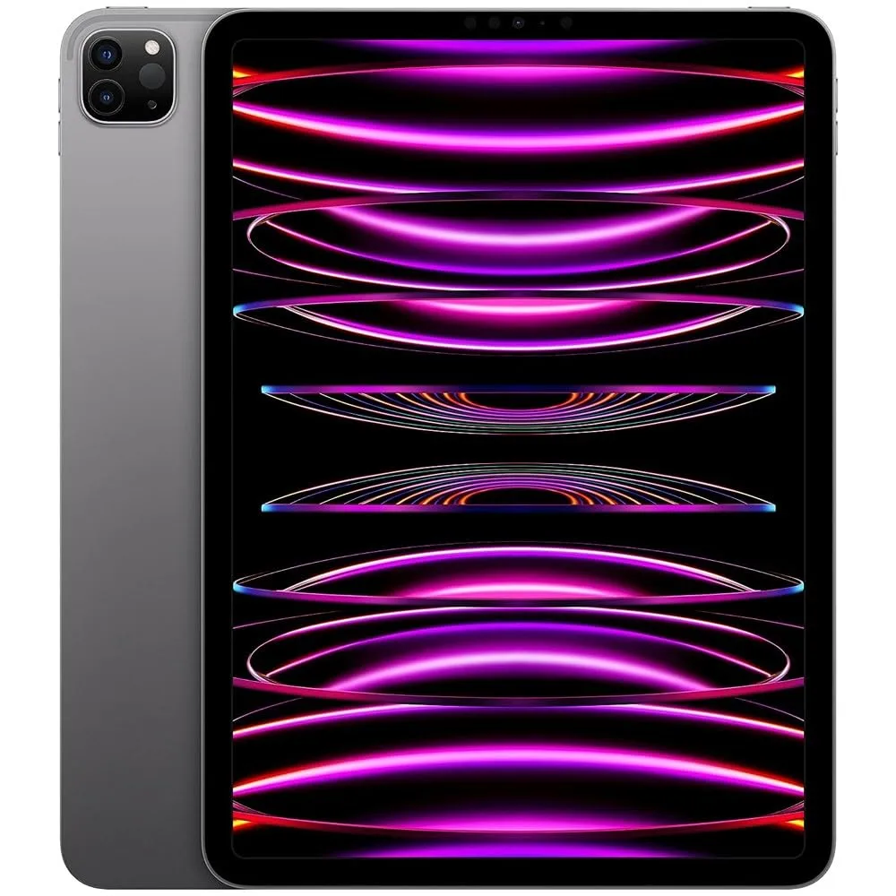 2022 Apple iPad Pro (11-inch, Wi-Fi + Cellular, 128GB) - Space Gray (Renewed)