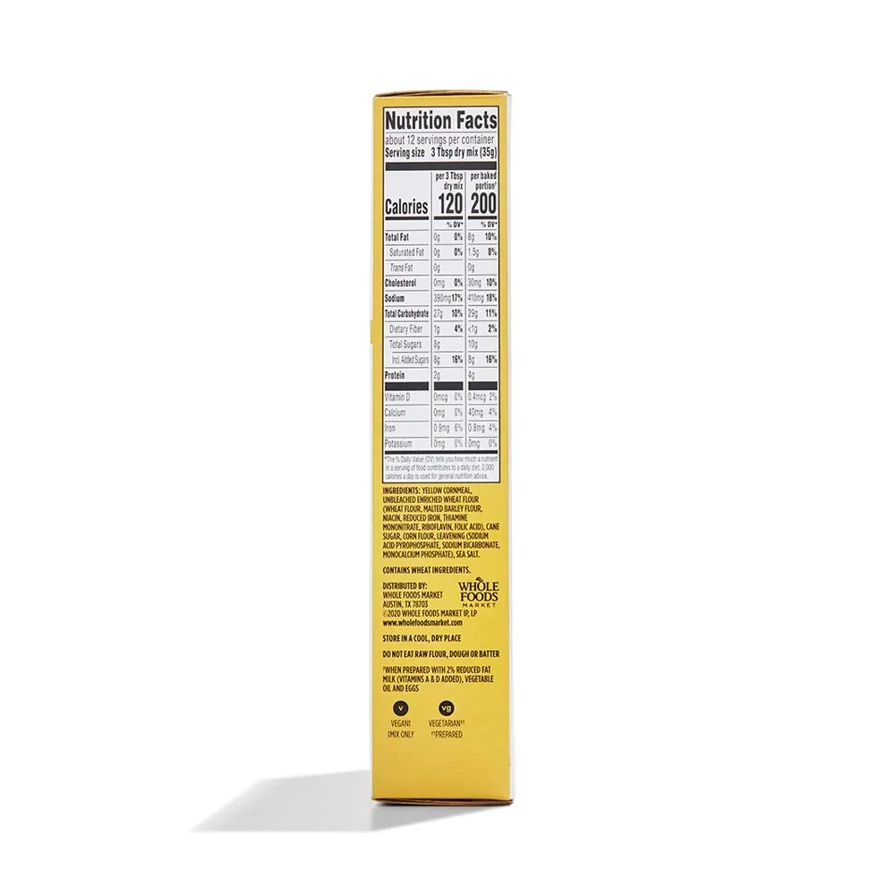 365 by Whole Foods Market, Cornbread & Muffin Mix, 15 Ounce (Pack of 3)