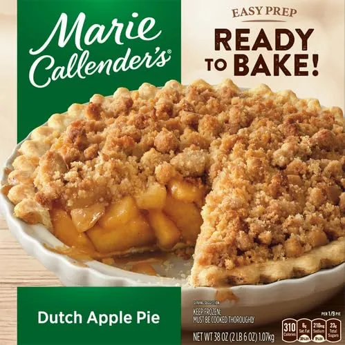 Marie Callender's Dutch Apple Pie Frozen Dessert, 38 oz