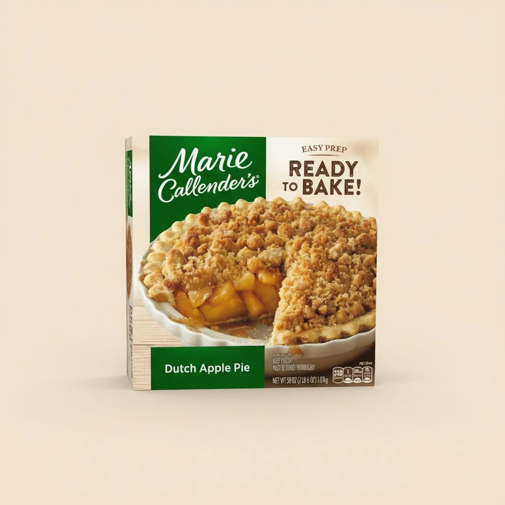 Marie Callender's Dutch Apple Pie Frozen Dessert, 38 oz