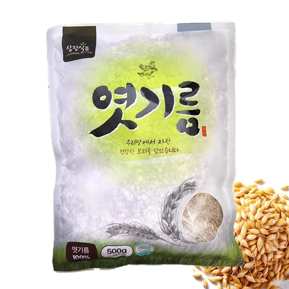 Korean Dry Malt Powder Dry Malted Barley Flour 500g for Shikhye Cooking 엿기름 가루