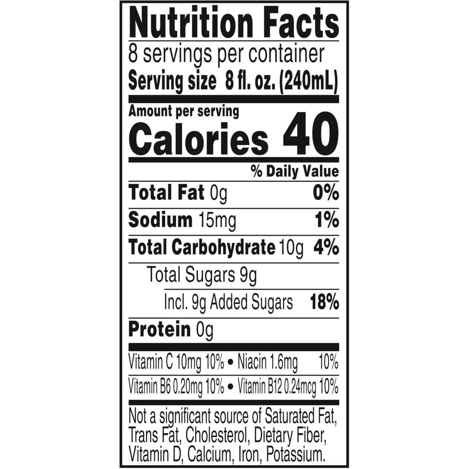 V8 Splash Mango Peach Flavored Beverage, 64 fl oz Bottle (6 Pack)