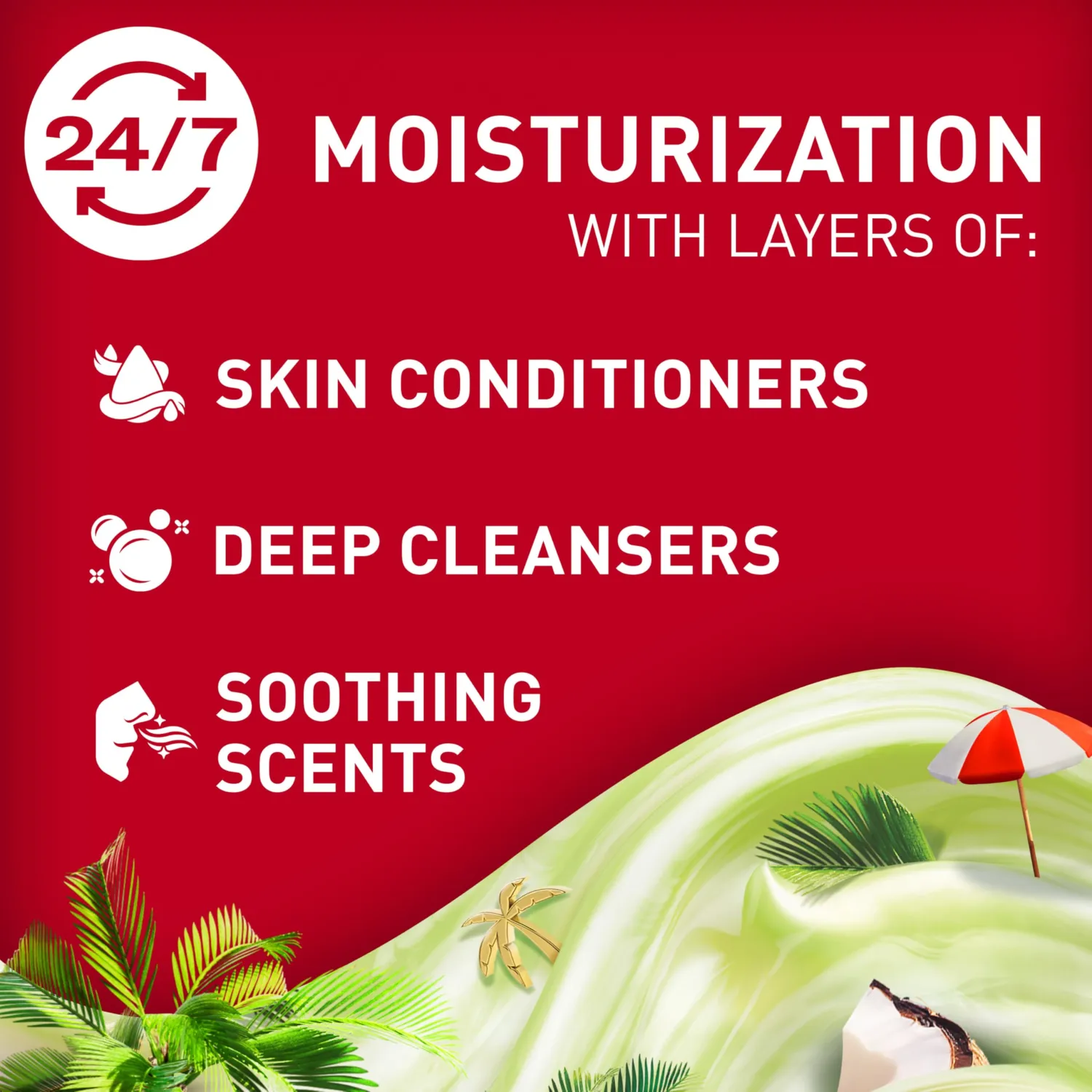 Old Spice Body Wash GentleMan’s Super Hydration for Men, 24/7 Renewing Moisture, Gentle on Skin with Skin Conditioners, Fiji with Palm Tree + Coconut Scent, 20 oz