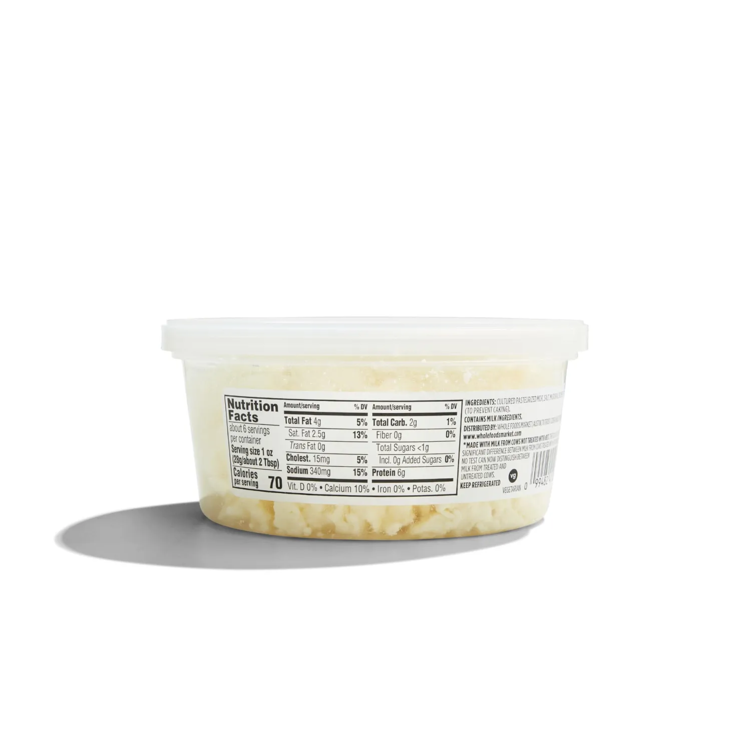 365 by Whole Foods Market, Feta Crumbles, 6 Ounce