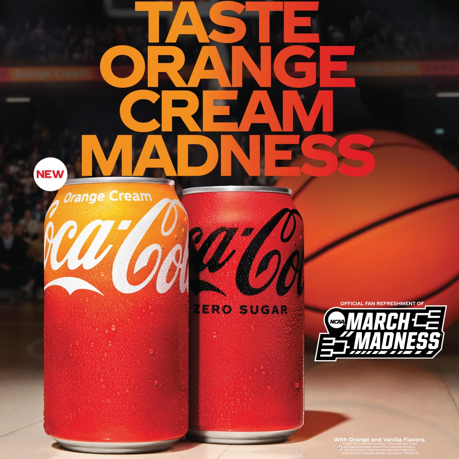 Coke Orange Cream 12oz 12pk