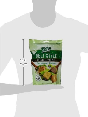 Fresh Gourmet, Multi-Grain Parm Cheese Croutons, 5 oz