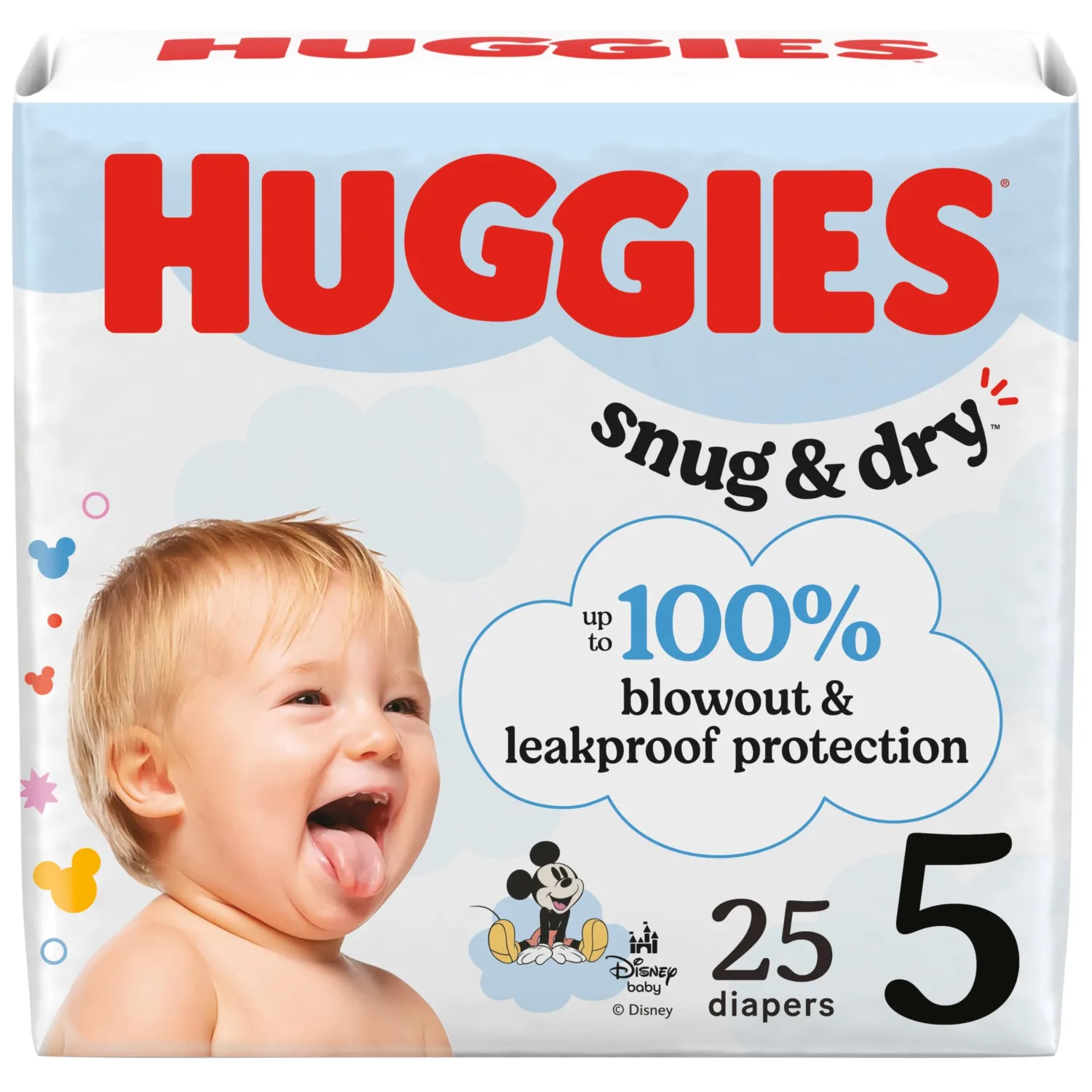 HUGGIES SNUG&Dry JMBOPK Diaper SZ5 25