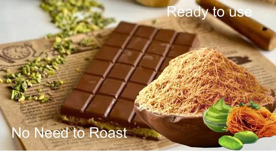 Kataifi Shredded Fillo Phyllo Dough, Baked Kataifi Pastry, 5.3 oz. (150 gr), Ingredient of Dubai Chocolate Pistachio Bars, Knafeh, kadayif for Pastries, Milky Desserts