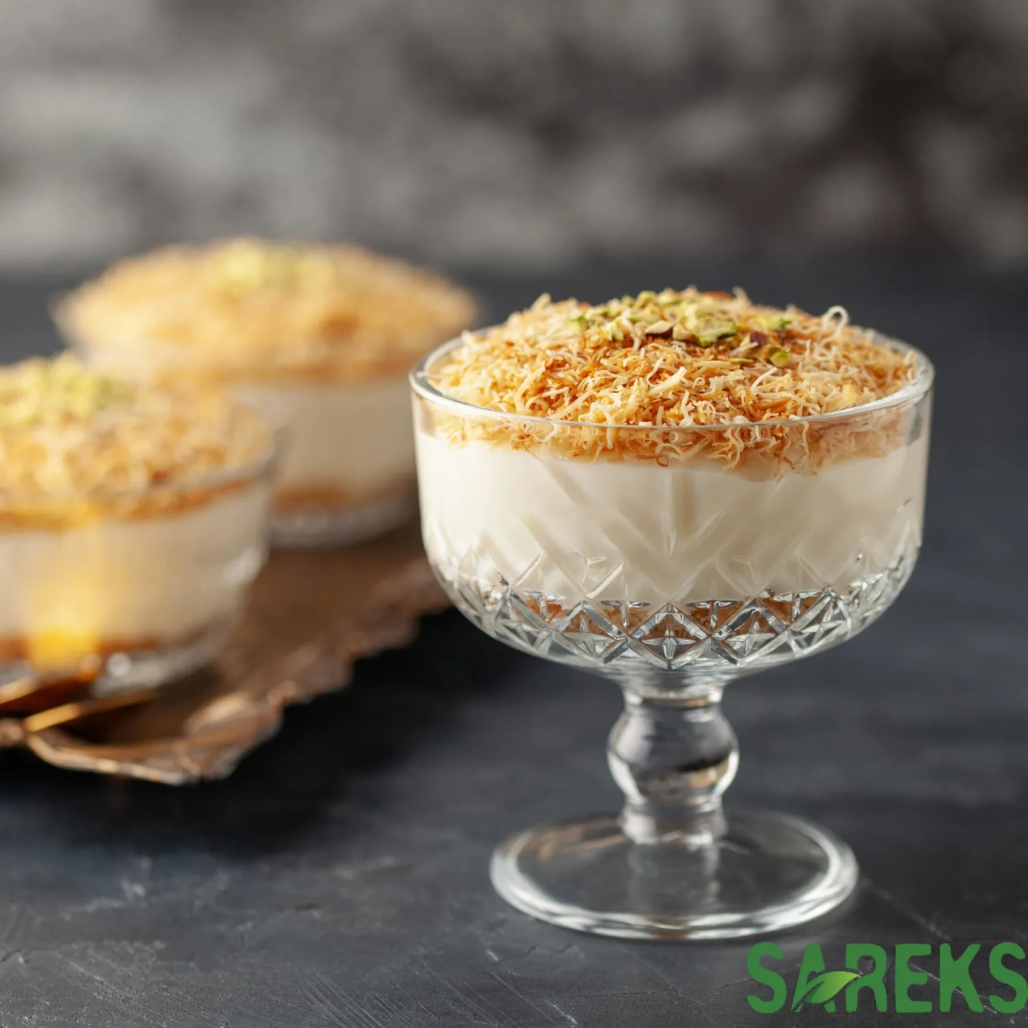 Kataifi, Premium Sareks Dried Kataifi 17.6 oz. (500 gr) Best for Dubai Chocolate, Knafeh & Baklava, Kataifi Shredded Fillo Dough Shredded Fillo Dough, Phyllo Dough
