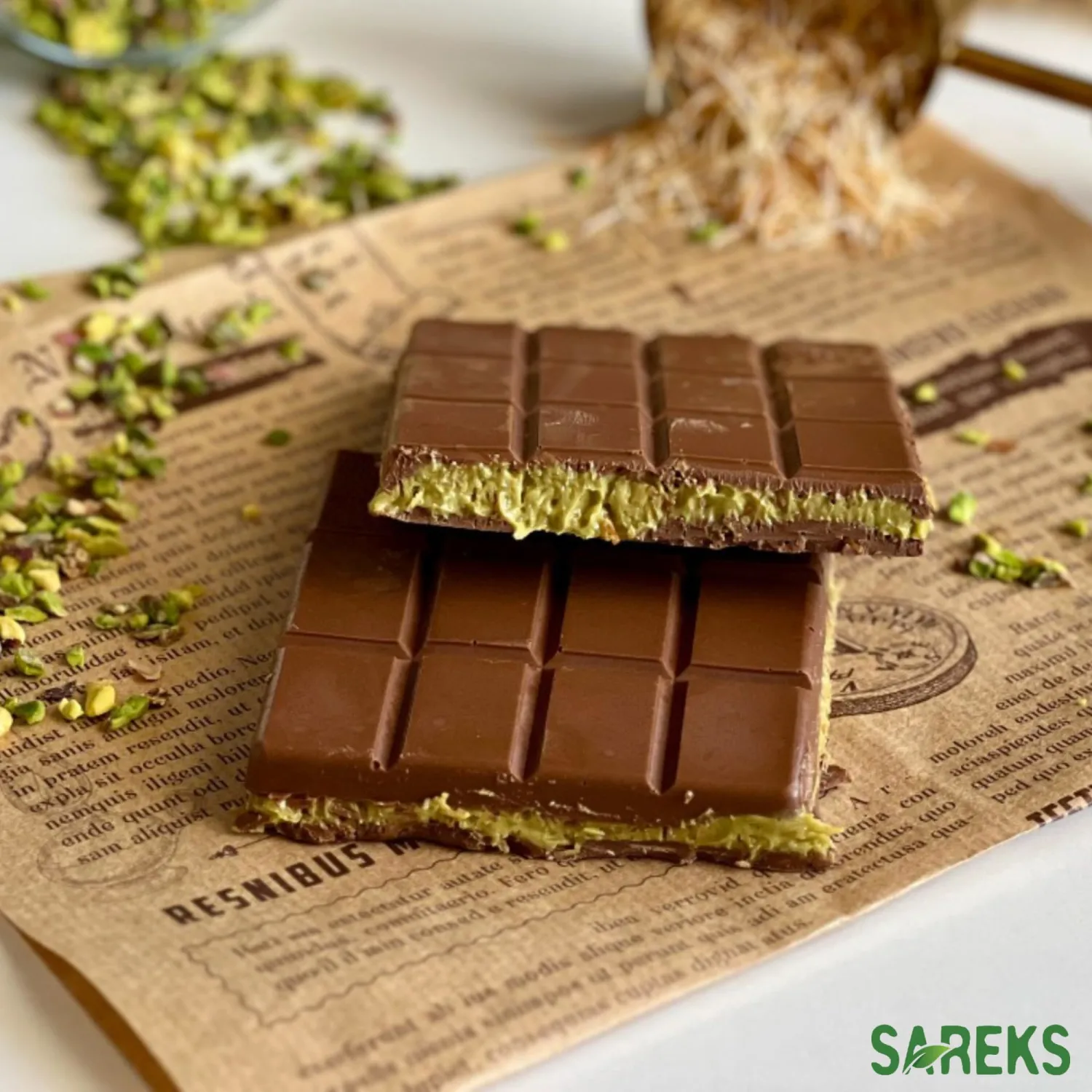 Kataifi, Premium Sareks Dried Kataifi 17.6 oz. (500 gr) Best for Dubai Chocolate, Knafeh & Baklava, Kataifi Shredded Fillo Dough Shredded Fillo Dough, Phyllo Dough