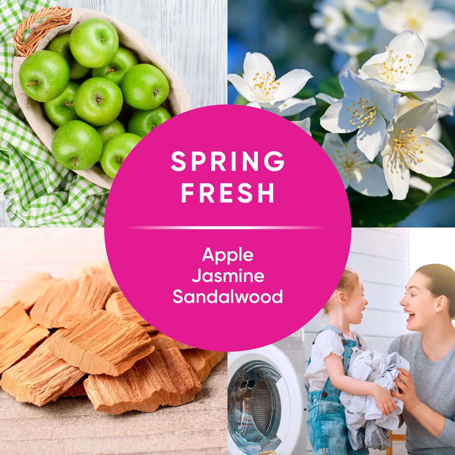 Ensueño Max Liquid Fabric Softener - Spring Fresh Scent - 125 fl oz - Color-Safe Fabric Softener Liquid - Softens 123 Loads - Reduces Wrinkles & Static