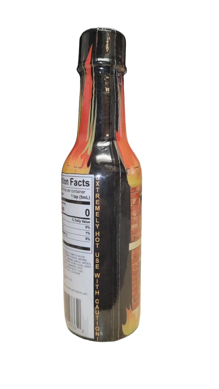 School of Hot Sauce (Medium) Carolina Reaper Pepper Sauce, A Perfect Balance of Heat and Flavor, Gourmet Hot Sauce, Versatility For All Kinds of Foods, Exquisite Taste In A Bottle, 5 fl oz.