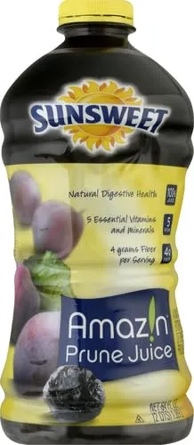 Sunsweet Amazin Prune Juice Plastic Bottle, 64 Ounce