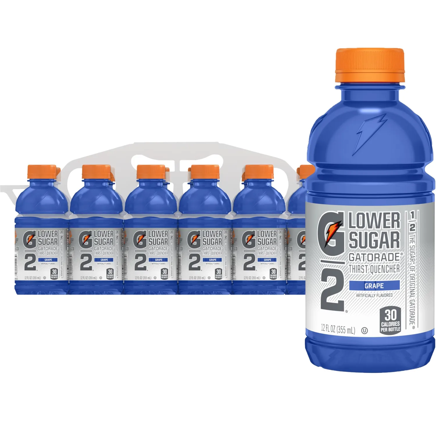 Gatorade G2 Grape, 12 Fl Oz Bottles, 12 Pack