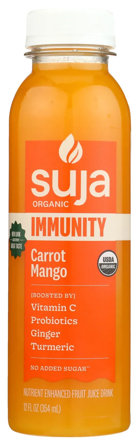SUJA Organic Carrot Mango Immunity Juice, 12 FZ