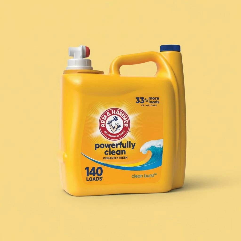 Arm & Hammer Liquid Laundry 140oz Clean Burst dual HE