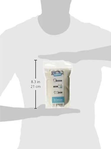 Milliard Borax Powder Laundry Booster, Pure Natural Multipurpose Cleaner and Detergent, 1 lb - Unscented