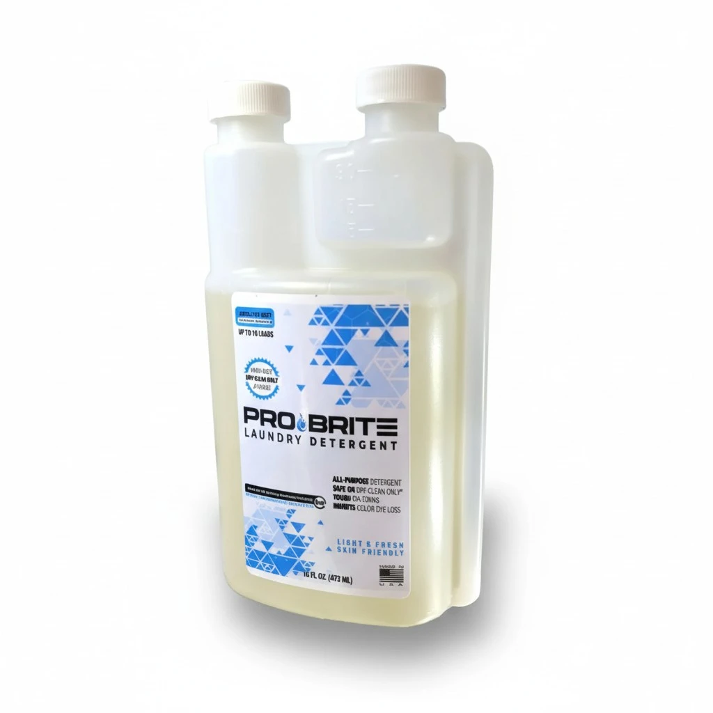 Pro-Brite Liquid Laundry Detergent - Proprietary Wet Cleaning Surfactants Designed for Home Washing Many Sensitive Dry Clean Only Fabrics (16-Oz)