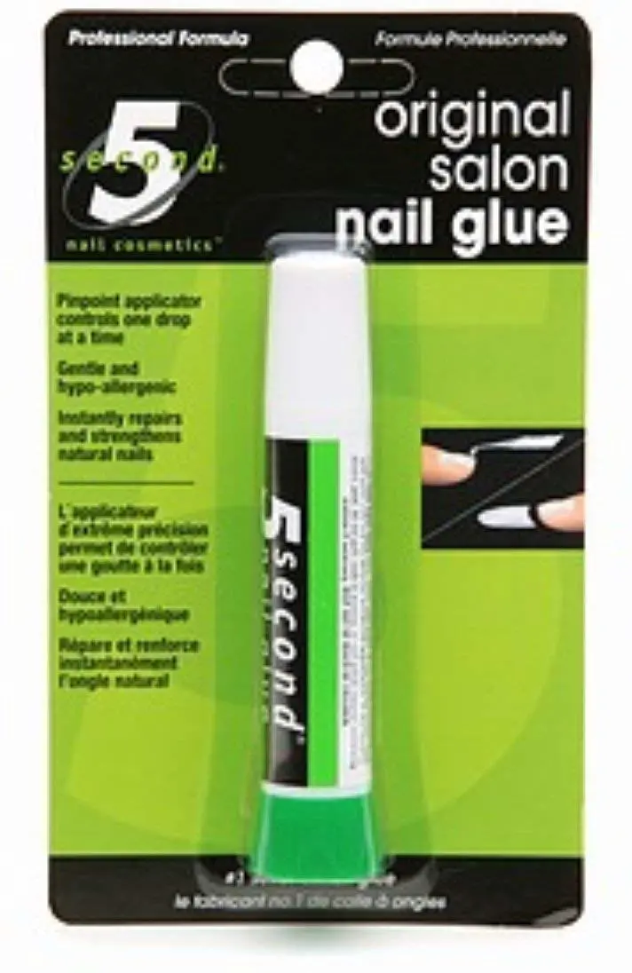 Salon Nail Glue 0.07 oz (Pack of 2)