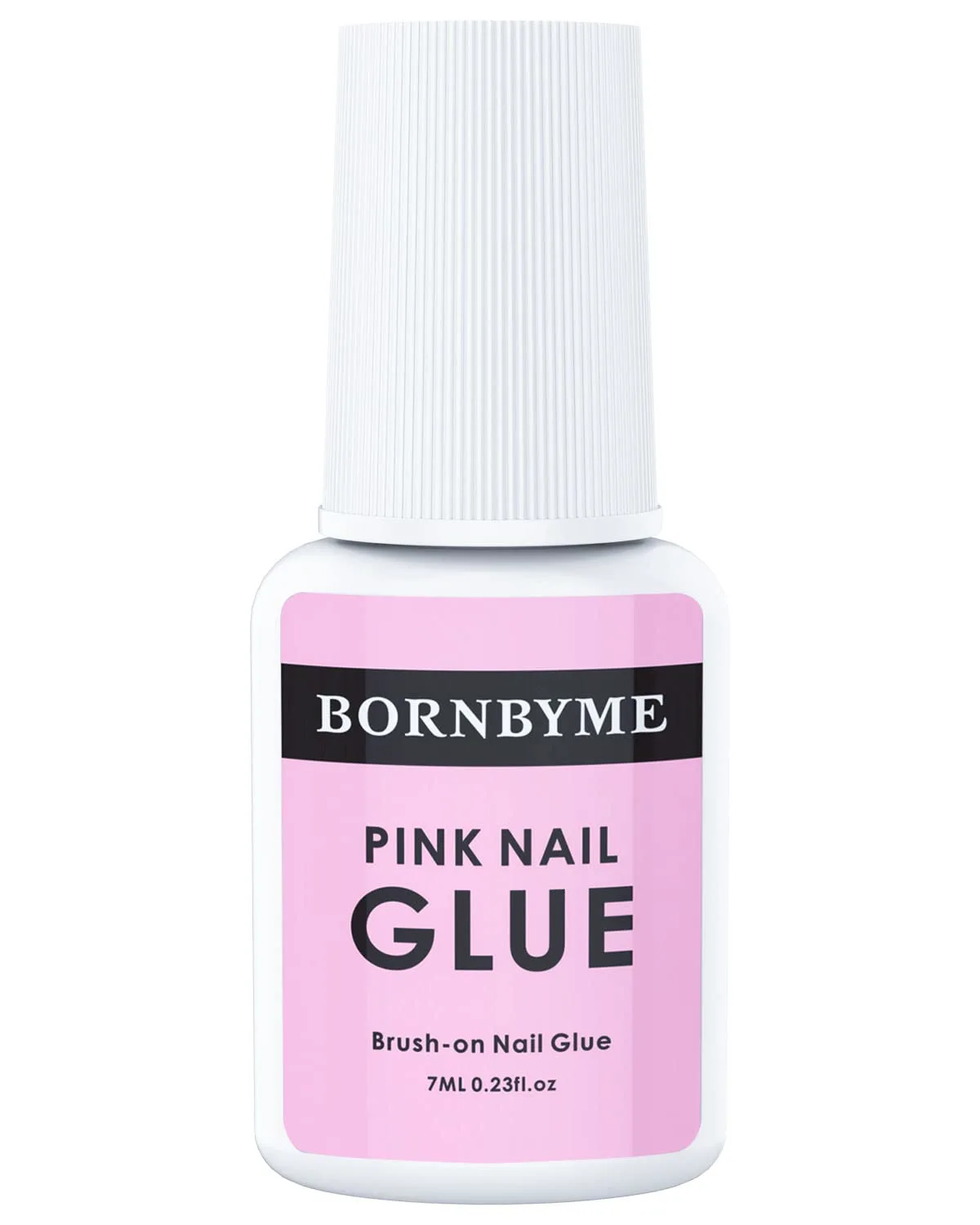 Nail Glue for Press on Nails, Brush on Glue BORNBYME 8ML Super Strong Long Lasting Adhesive Glue for Acrylic Nails False Nails 1 Pcs