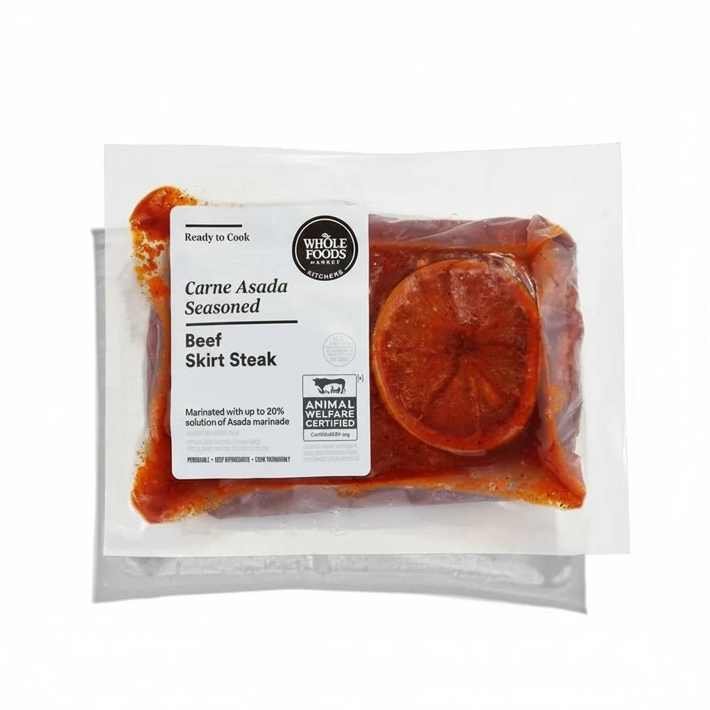 Whole Foods Market Kitchens Carne Asada Beef Skirt Steak, 16 Ounce