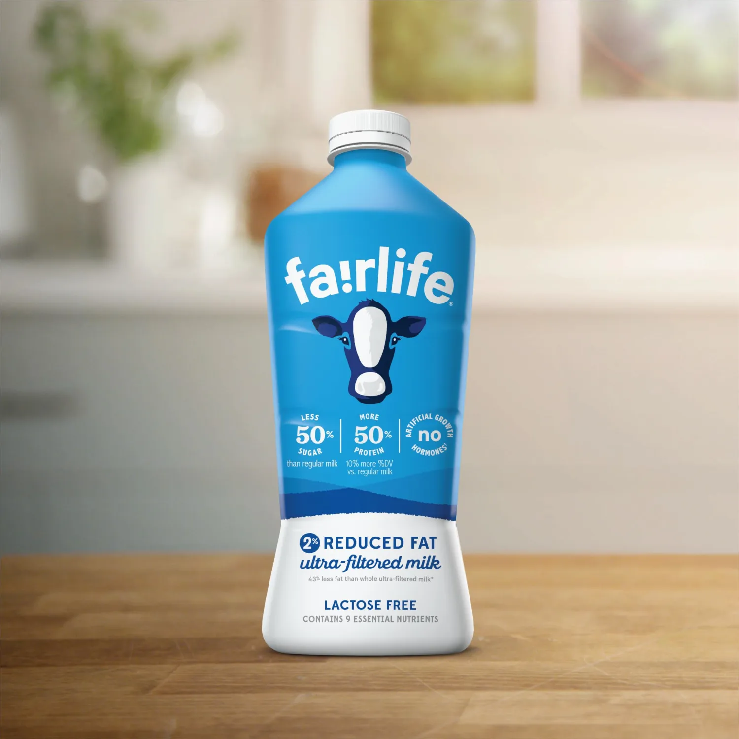 Fairlife 2% Reduced Fat Ultra Filtered Milk, Lactose Free, 52 Fl Oz