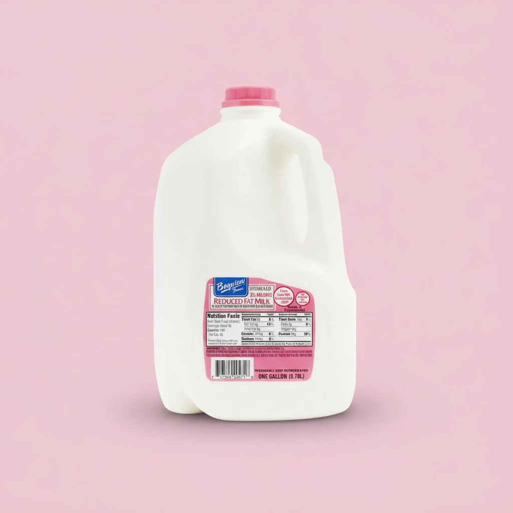 Bay View, 2% Reduced Fat Milk, 128 OZ