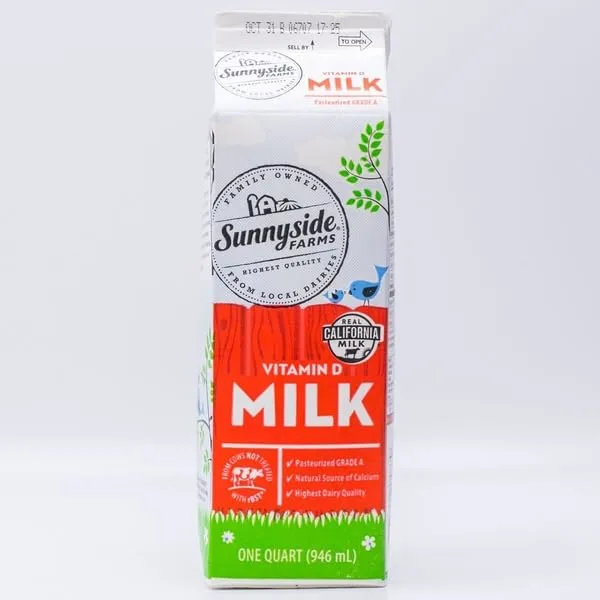 Sunnyside Farms, Whole Milk, 32 Fl Oz
