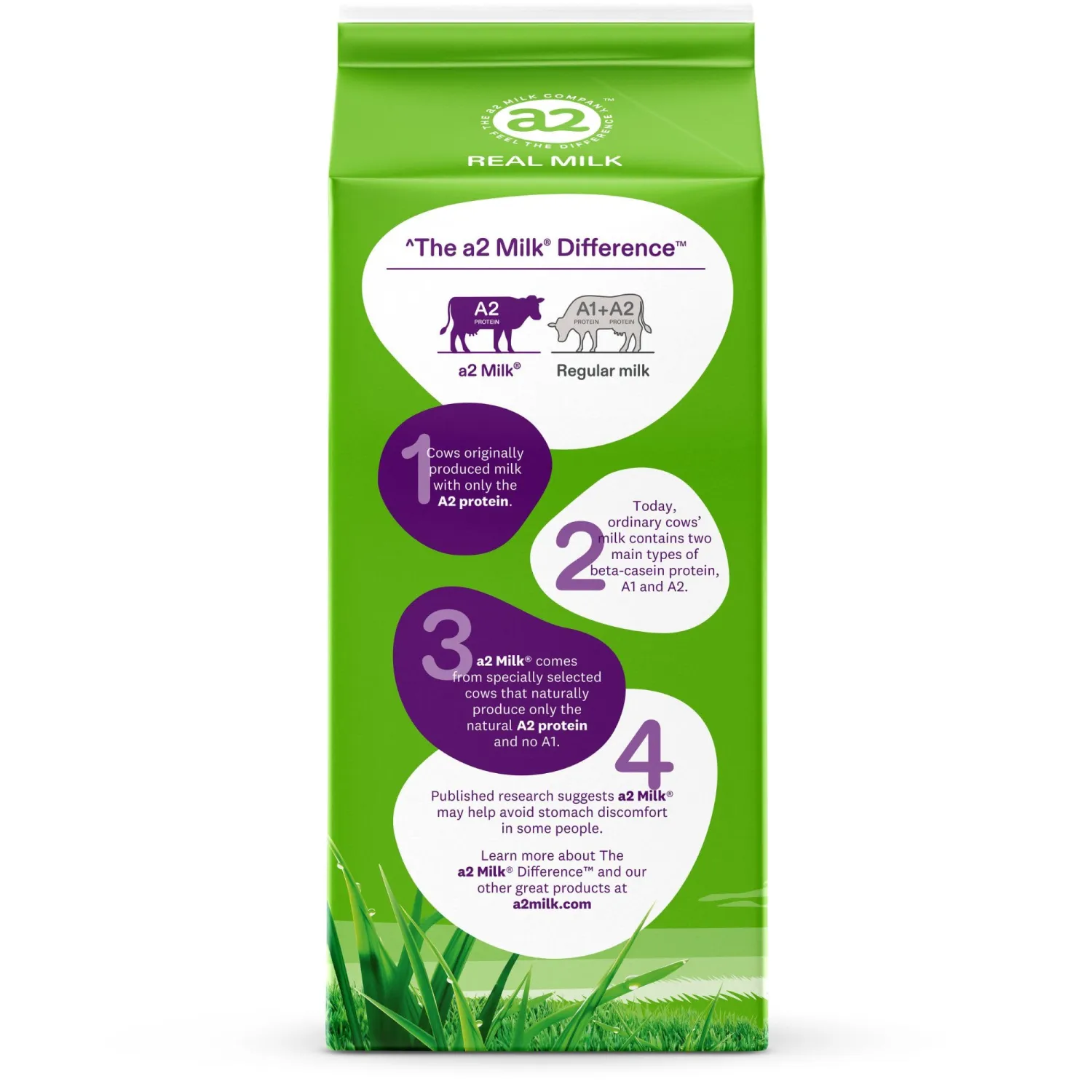 a2 Milk® Grass-Fed 2% Reduced Fat Milk, 59 oz