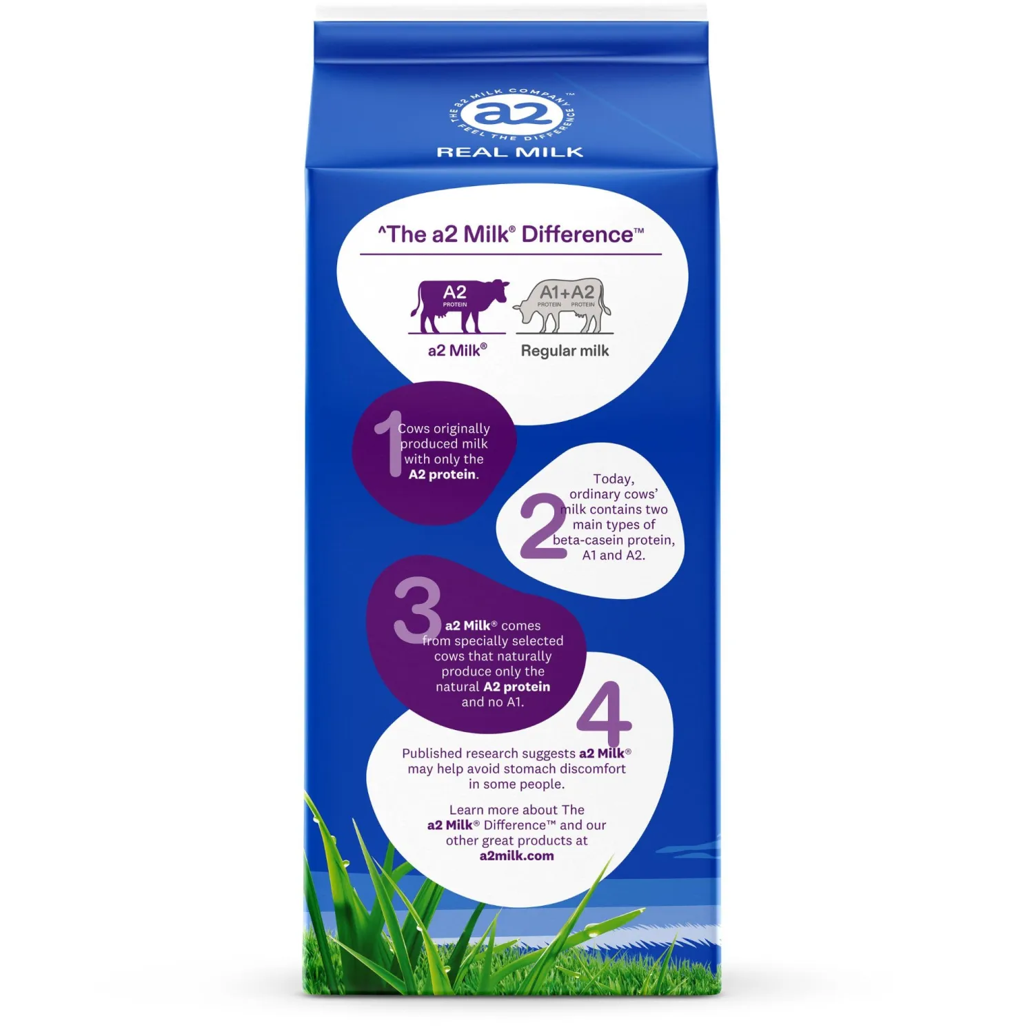 A2 Milk Company, Reduced Fat Milk, 59 Fl Oz