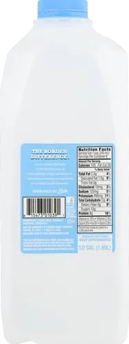 Borden, 1% Low Fat Milk, Half Gallon, 64 oz
