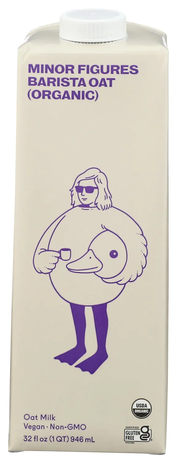 Minor Figures Organic Barista Oat Milk, 32 fz