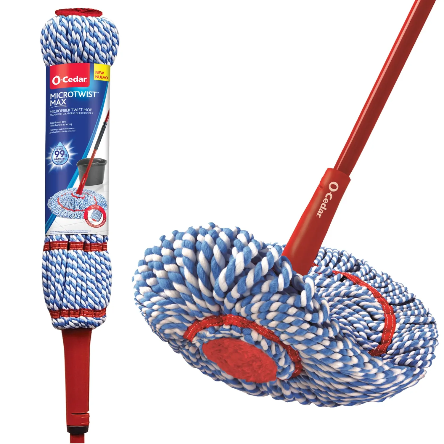 O-Cedar MicroTwist MAX Microfiber Mop, 1 CT