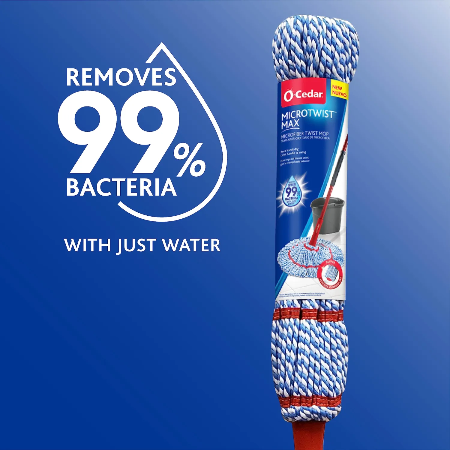 O-Cedar MicroTwist MAX Microfiber Mop, 1 CT