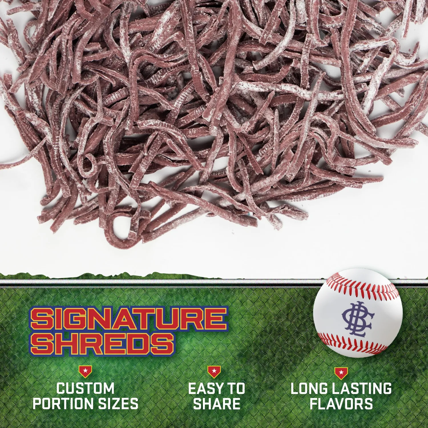 Big League Chew Grape Bubble Gum 3-Pack - 2.12oz Packets - Ground Ball Grape Baseball Gum - Big League Chew Baseball Candy Set for Treats, Party Favors & More - Softball Candy For Teams