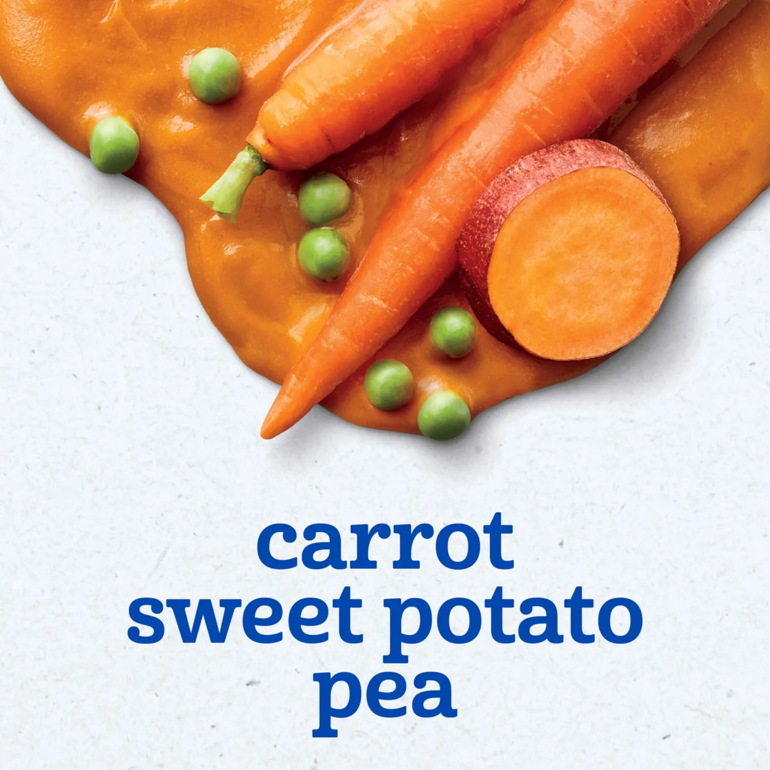 Gerber Baby Food Carrot Sweet Potato Pea, 4 oz, 2 Ct Tubs