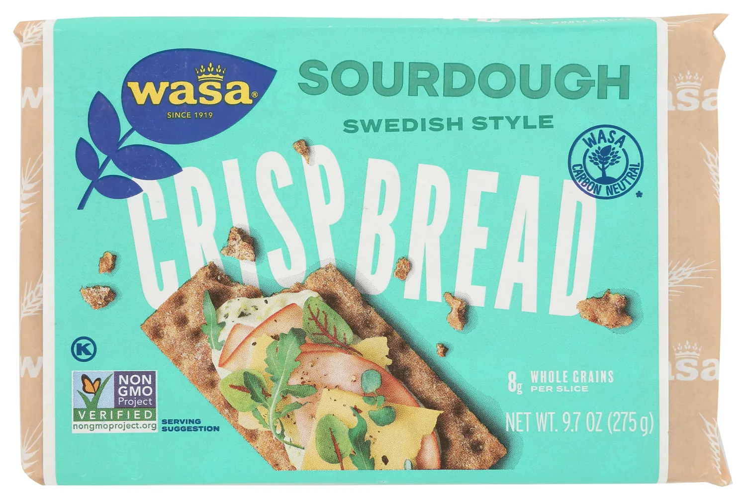 WASA Sourdough Rye Crispbread, 9.7 OZ