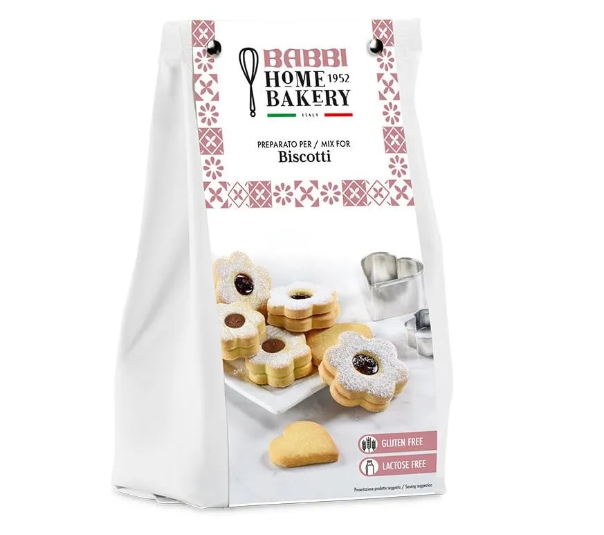 Babbi Home Bakery Gluten Free Baking Mixes - Premium Artisan Mixes for Cakes, Cookies, Bread & More | Easy to Use (Single Pack, Biscuit Mix)