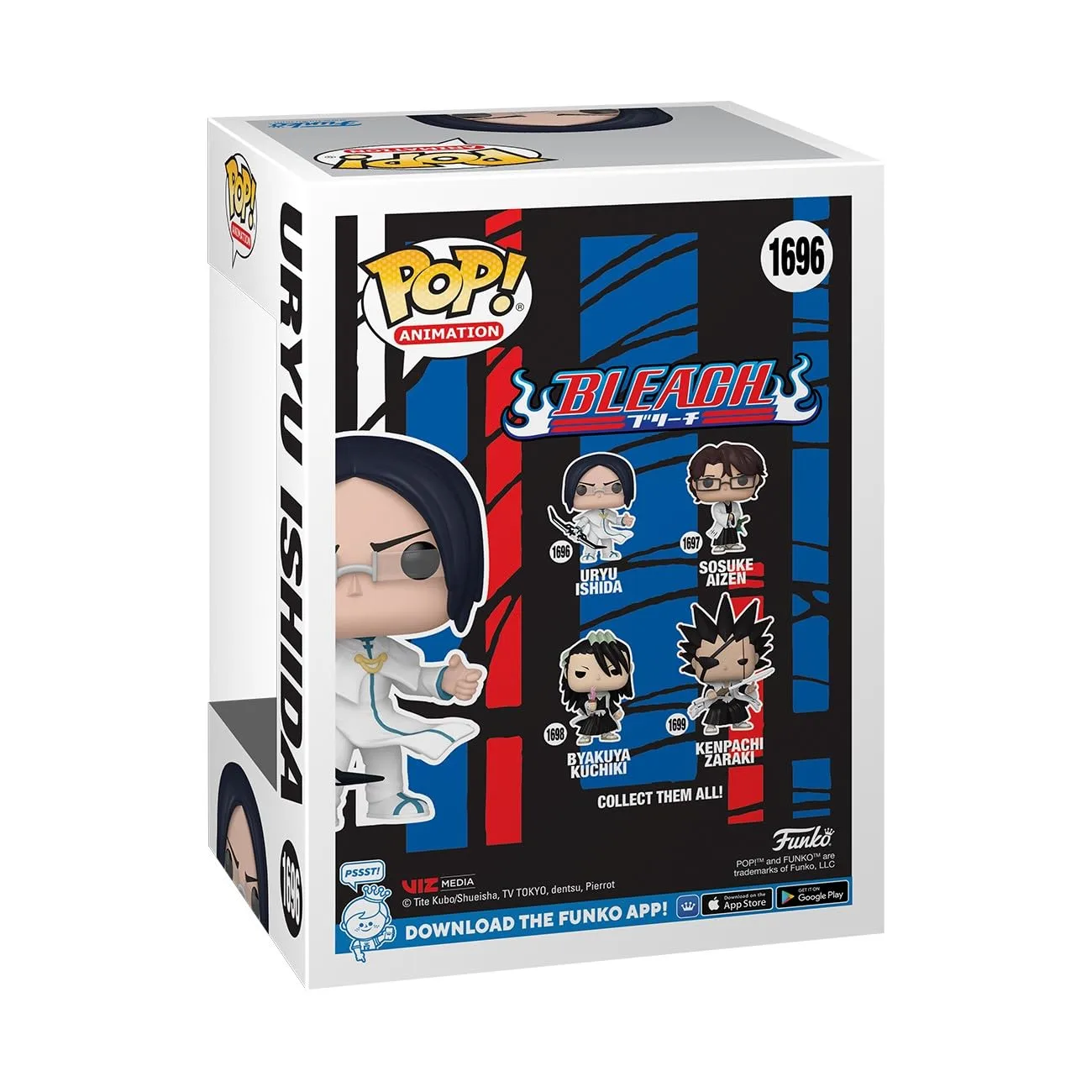 Funko POP Animation: Bleach - Uryu Ishida - 1/6 Odds for Rare Chase Variant - Bleach - Collectable Vinyl Figure - Gift Idea - Official Merchandise - for Kids & Adults - Anime Fans