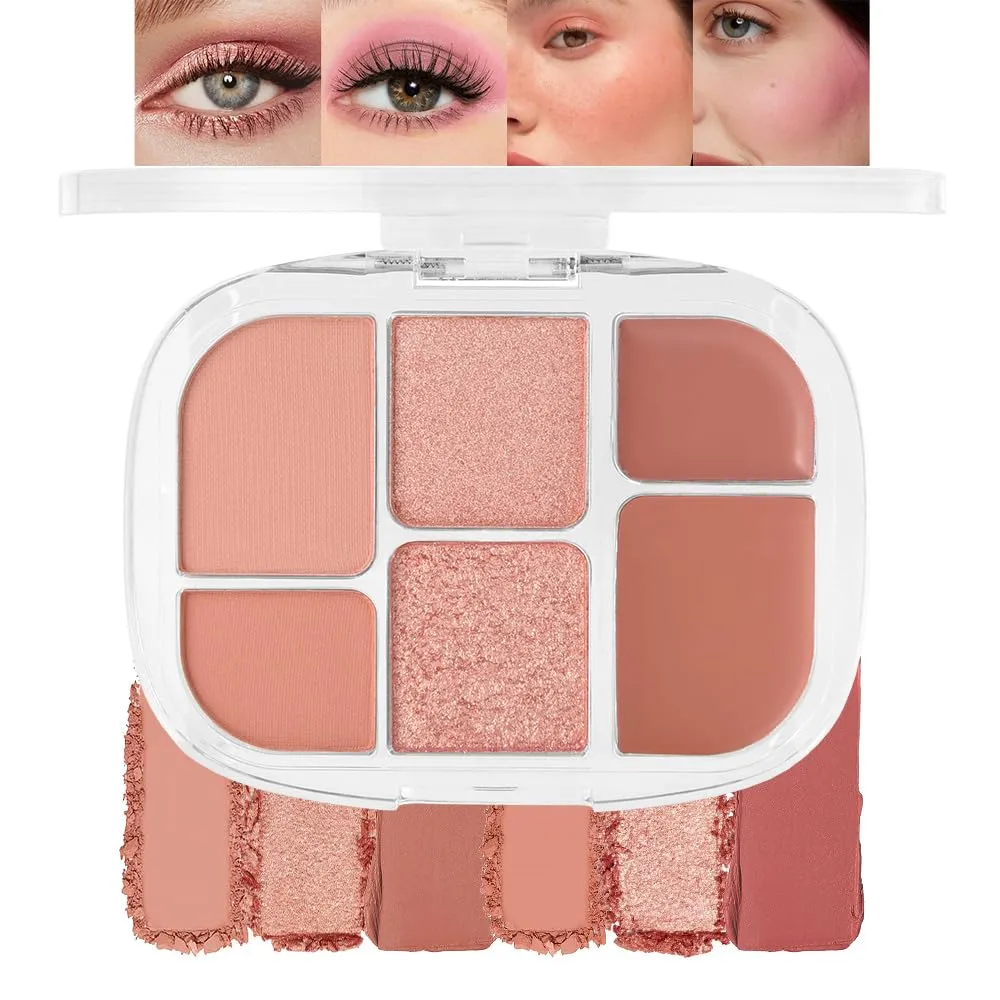 The Best of the Best Baked Palette - Full Size - Includes Bronzer, Blush, 2 Highlighters and 3 Eyeshadows (01#, 1 Count (Pack of 1))