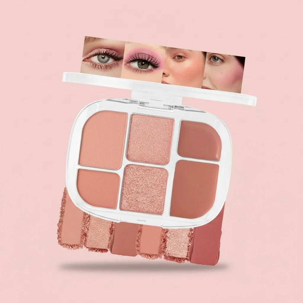 The Best of the Best Baked Palette - Full Size - Includes Bronzer, Blush, 2 Highlighters and 3 Eyeshadows (01#, 1 Count (Pack of 1))