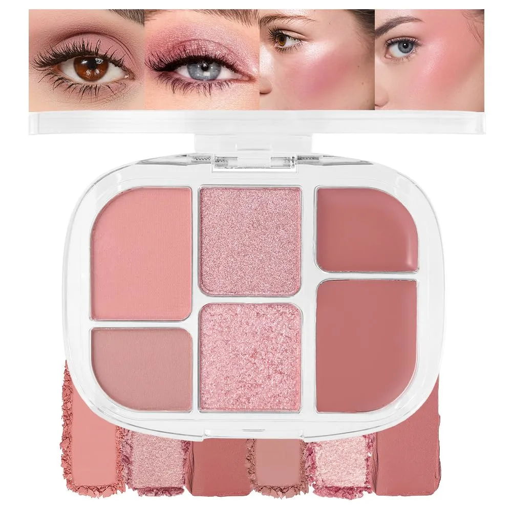 The Best of the Best Baked Palette - Full Size - Includes Bronzer, Blush, 2 Highlighters and 3 Eyeshadows (02#, 1 Count (Pack of 1))